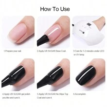 6g Black And White 3D Painted Gel Nail Pull Glue,All Colors Can Be Modulated,Nail Art Gel Liner Painting Polish, Suitable For DIY Nail Art Design - 彩色 - 查看 8