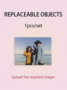 1 件装扮宠物和家庭帆布艺术相框照片海报，现代墙壁装饰，适合客厅、卧室礼物生日毕业 - 彩色 - 查看 6