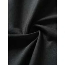 PAYEAH Men's Vintage Graphic Tee Shirts Summer Crewneck T Shirt  Pure Heavy Cotton T Shirt - 黑色 - 查看 3