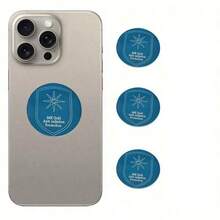 3pcs 24K EMF Protection Sticker, Radiation Shielding Chip For Phones, Laptops, Tablets And Electronic Devices - Universal Compatibility - Multicolor - View 9