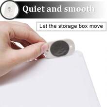 1 个化妆品收纳盒，透明亚克力储物架，化妆品收纳架，收纳篮，桌面收纳盒，化妆刷架，香水收纳盒，透明塑料储物箱，适用于假日海滩、浴室收纳、卧室收纳，大容量 - 無色 - 查看 6