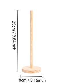 1 Stück Hölzerner abnehmbarer Scrunchie-Halter und Organizer für Haraccessoires von Kindern, perfekt für Haarklammern und Haargummis, stilvoller hölzerner Ständer, ideal als Geschenk zur Einschulung, zu Feiertagen, Weihnachten und Neujahr, verbessert die Haarpflege-Routine Ihres Kindes mit dieser funktionalen und schicken Aufbewahrungslösung, perfekt für Valentinstags-Überraschungen und den täglichen Gebrauch, hält Haraccessoires ordentlich und griffbereit, ein Muss für jede junge Modebegeisterte, Raumdekoration - Holzfarbe - Übersicht 2