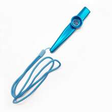 [Custom] Metal Kazoo, Professional Performance Kazoo Trumpet, Saxophone Kazoo, Small Musical Instrument Flute Tube Diaphragm, Christmas/Birthday Gift - Multicolor - View 7