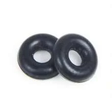 Kit 10 Rubber Bands For Stopper Lock Bracelet - màu đen - Xem 2