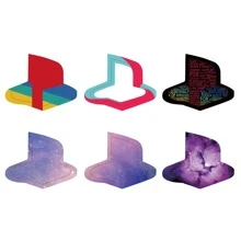 DATA FROG DATA FROG LOGO Sticker For Playstation 5 Console Undercover Stickers For Playstation Logo Sticker Self-Adhesive Gaming Accessories