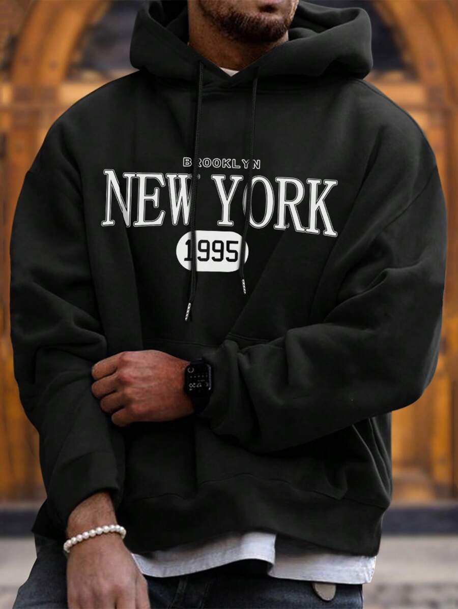 Simple Design Men's Hoodie | Timeless Classic