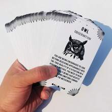 Spirit Animal Oracle Cards - 54 Cards Tarot & Oracle Deck Set, Tarot Meanings, Suitable For Beginners, Divination, Great Gift For Friends And Family, Applicable For Home Outdoor Camping Board Games,Tarot Meaning,Tarot Oracle Cards,Decks