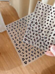 1pc Popular Leopard 3D Sliders For Nail Art Decorations Cute Animal Print Sticker Decal Polish Manicure Tattoo Tips - Multicolor - View 7