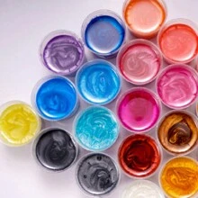 1 套化妆品级珠光天然云母矿物粉环氧树脂染料珍珠颜料 DIY 珠宝工艺品制作配件
