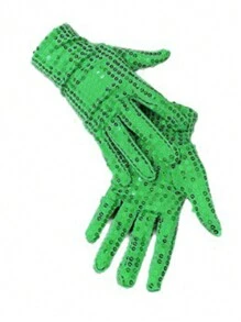 Für ewig & Moment 1 Paar Glitzernde Pailletten Handschuhe für Frauen, funkelnde Pailletten Handschuhe für Tanz, Party, Kostüm, unisex, schimmernde Pailletten Handschuhe, kurze glänzende Tanzhhandschuhe, Cosplay Kostüm Party Handschuhe, Halloween Handdekor Accessoires