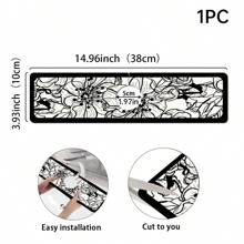 1 件水槽水龙头排水垫、餐桌垫、浴室硅藻泥吸水垫、家用台面防滑防霉垫、水槽边防滑厨房垫、天然卫生的厨房必备品，适用于家庭和厨房房间装饰，是您舒适的秋冬风格和圣诞装饰的一部分