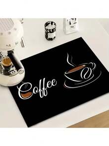 1 Piece Of Kitchen Countertop Protection Mat, Absorbent And Easy-To-Dry, Non-Slip And Heat-Resistant Desk Protection Mat, Multi-Purpose Placemat, Christmas And New Year Holiday Kitchen Mat - Multicolor - View 5