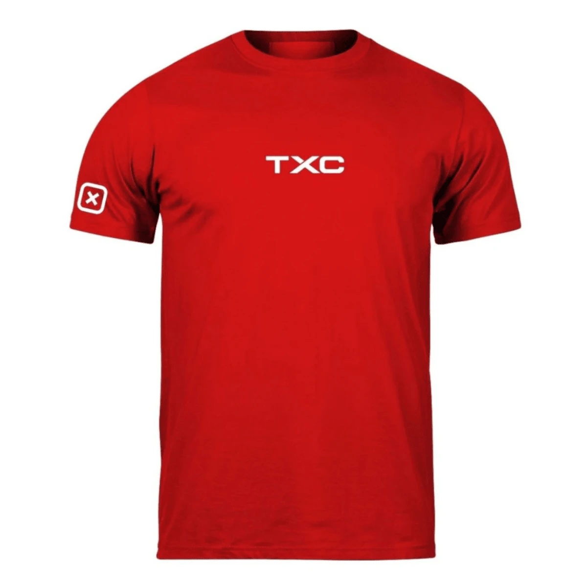 TCX Men's Country T-Shirt Printed 100% Combed Cotton Rodeo - 紅白色 - 查看 1