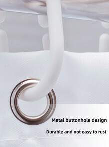 1 szt. Drukowana zasłona prysznicowa PEVA do łazienki, wodoodporna, odporna na pleśń, z haczykami i drążkiem, zestaw montażowy, wystrój łazienki, wystrój jesienny, akcesoria łazienkowe, powrót do szkoły