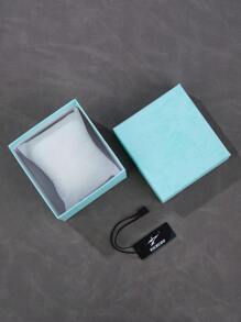 RICECGO 1 Đồng hồ đeo tay thạch anh cổ điển dành cho nữ Thích hợp đeo hàng ngày, họp mặt kinh doanh và tặng quà ngày lễ làm quà tặng cho học sinh đi học trở lại - Bạc - Xem 5