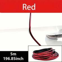 5M Transparent Car Door Edge PVC Anti-Scratch Protector, Automotive Anti-Collision Sealing Strip, Car Door Anti-Collision Protective Strips, Invisible Door Edge Anti-Scratch Guards