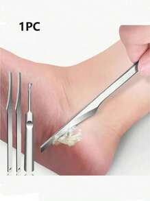 1 件套足部老茧去除剂，去死皮和老茧去角质刮刀，家庭日常使用的足部护理工具，包，收纳，收纳 - 彩色 - 查看 1