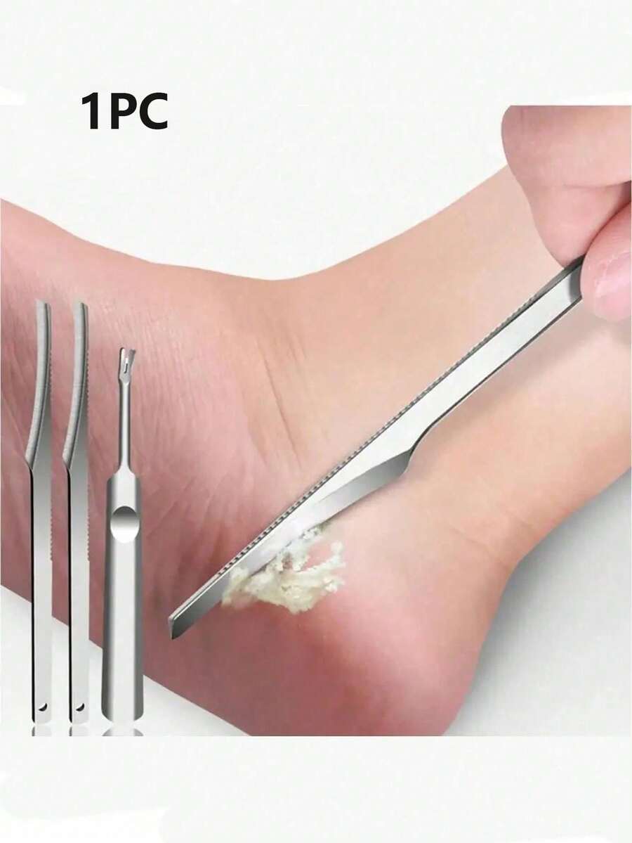 1 件套足部老茧去除剂，去死皮和老茧去角质刮刀，家庭日常使用的足部护理工具，包，收纳，收纳 - 彩色 - 查看 1