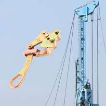 SHZICMY 3 Ton Alloy Steel Multifunctional Cable Wire Rope Haven Grip Hand Pulling Puller - Gold - View 3
