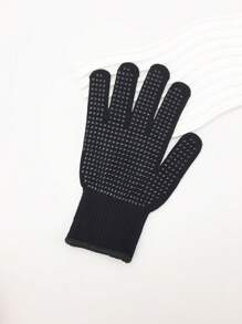 Set de herramientas para el cuidado y peinado del cabello: 6/4/2/1 piezas de peine rizado de silicona con perlas de doble/un solo lado, rizador, plancha de pelo, guantes resistentes al calor