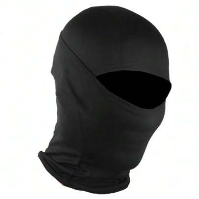Masque facial tactique d'été, cagoule intégrale pour airsoft, masque facial pour le paintball, le cyclisme, la randonnée, la pêche et le ski, capuche pour hommes