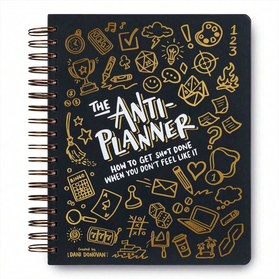 Motivational Planner Notebook 'Do What You Don'T Want To Do