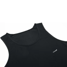 Kit 5 Men's Dryfit Tank Top Shirt Gym Training Fit - 黑色 - 查看 8