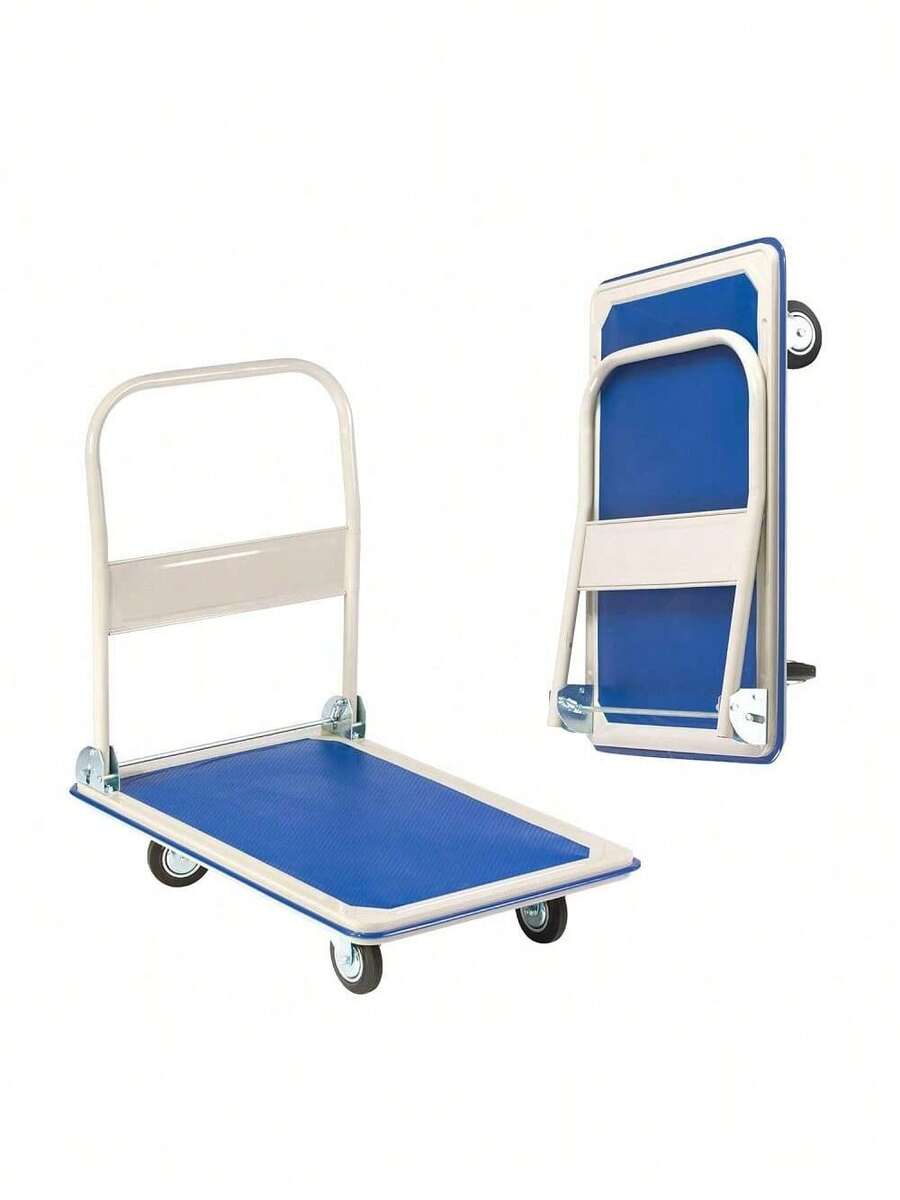 660 Lbs Weight Capacity Hand Truck Dolly Folding Platform Push Cart