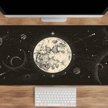 Super Large Art Star Moon Pad Mouse Pad Game Office Pad Mouse Pad Light Art Star Moon Game Room Accessories Table Pad Art Keyboard Pad
