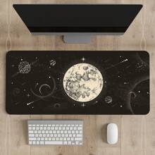 Super Large Art Star Moon Pad Mouse Pad Game Office Pad Mouse Pad Light Art Star Moon Game Room Accessories Table Pad Art Keyboard Pad