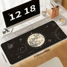 Super Large Art Star Moon Pad Mouse Pad Game Office Pad Mouse Pad Light Art Star Moon Game Room Accessories Table Pad Art Keyboard Pad