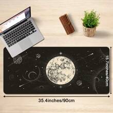 Super Large Art Star Moon Pad Mouse Pad Game Office Pad Mouse Pad Light Art Star Moon Game Room Accessories Table Pad Art Keyboard Pad