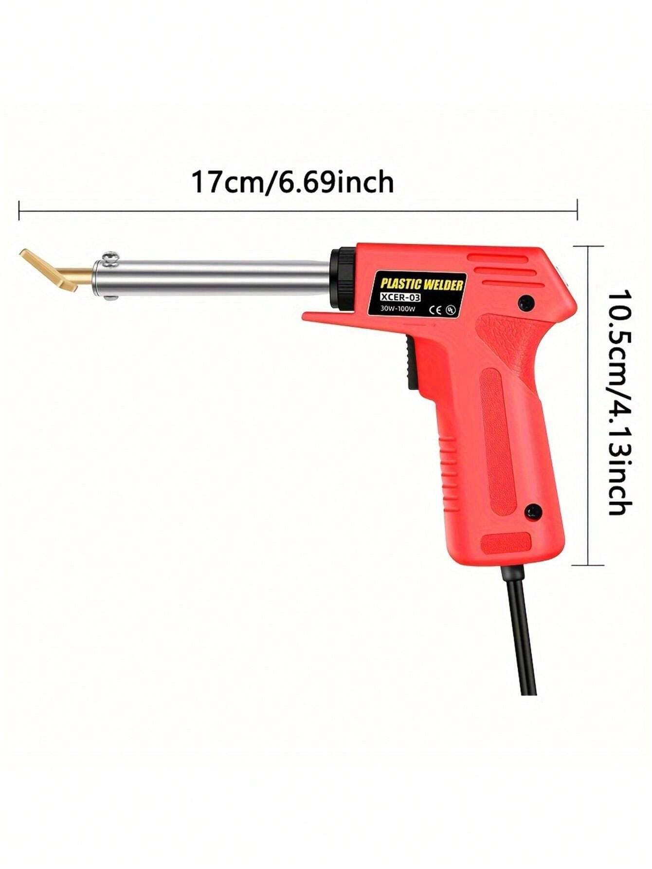 Besper Soldador de Plástico de 100W 3 em 1, Ferro de Solda, Máquina de