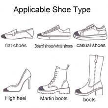 1 对脚趾填充物，可调节脚趾塞，可重复使用的鞋子填充物，适用于男女过大鞋子、中性鞋、高跟鞋、平底鞋、运动鞋、鞋子和靴子配件 - 彩色 - 查看 6