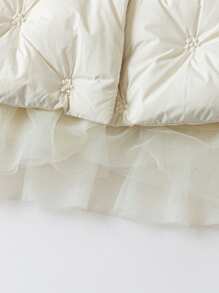 mini bala Piumino da bambina per l'inverno, stile dolce e