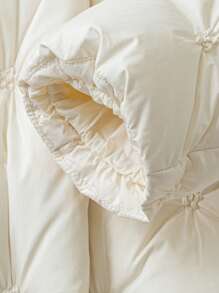 mini bala Piumino da bambina per l'inverno, stile dolce e