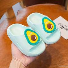 Girls' Cloud Slide Flip Flops (Pineapple/Avocado/Orange/Strawberry) 21 To 40 - 綠色 - 查看 1