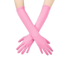 D EXCEED 1 Pair Opera Gloves For Women Adjustable Length Gloves 1920s Great Gatsby Costume Accessories & Modern Tea Party Elegance Mother's Day Gift Set Halloween Hand Dress Up - Purple - View 5