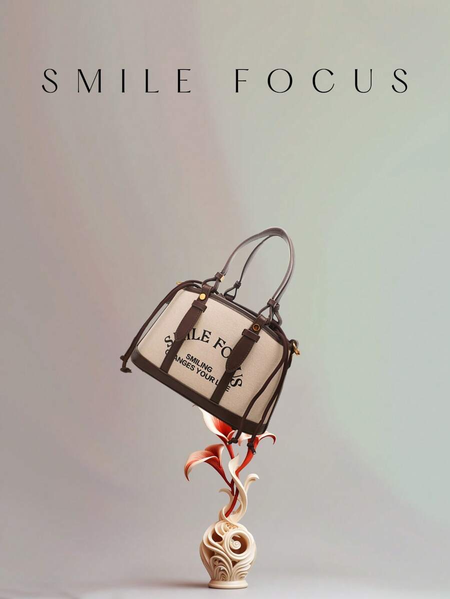 1 个抽绳水桶包，中号轻便大容量，适合日常使用、旅行、通勤，以及作为送给女性朋友、同学和家人的礼物 - 米色 - 查看 1