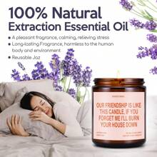 Nến thơm tình bạn độc đáo, món quà tuyệt vời dành cho bạn thân nữ, đồng nghiệp, bạn bè thân thiết. Thích hợp làm quà tặng tri ân tình bạn, quà tặng cho chị em tâm giao, quà sinh nhật, quà tốt nghiệp, quà Giáng sinh, trang trí phòng, quà tặng. - Nhiều màu - Xem 7