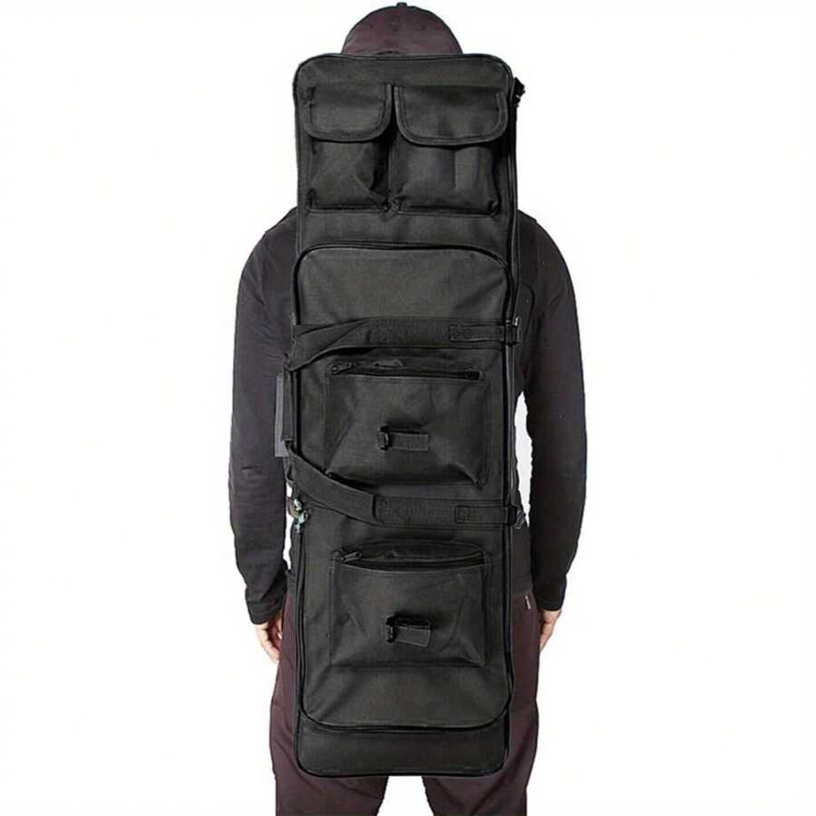 Case Bag Outdoor Camping Storage Pouch - Black - View 1