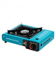 Mini Camping Butane Gas Stove, Portable Cassette Stove - High Power Rotary Switches Flameout Protection - For Picnic BBQ Kitchen Hiking - Multicolor - View 8