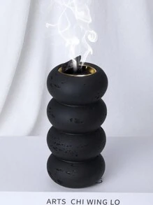 Minimalist Incense Burner, Modern Style Incense Holder Rama Rama - Multicolor - View 1
