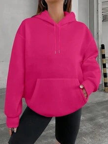 Bộ áo nỉ trùm đầu thể thao và quần short tập yoga dành cho nữ. Bộ áo nỉ trùm đầu ấm áp và quần short bó sát phù hợp cho các môn thể thao ngoài trời, chạy bộ, cũng như mặc ở nhà và tập yoga. - Nhiều màu - Xem 4