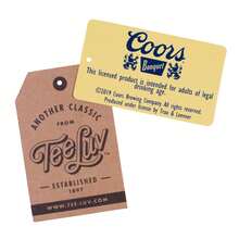 Camiseta con logotipo de la cerveza Coors Banquet - Gris - Multicolor - Ver 4