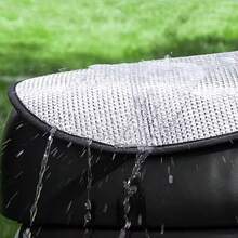 电动自行车座垫，夏季隔热防水，全覆盖防紫外线座垫，可折叠 - 均碼 - 查看 4