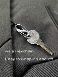 Bộ khóa kéo ba lô 2/4/6 chiếc, Kẹp khóa kéo chống trộm, Móc khóa kim loại đa năng Carabiner chữ S, Khóa kéo dễ kéo, Mặt dây chuyền móc chìa khóa chống thất lạc, Khóa kim loại di động hình chữ S để cắm trại và đi bộ đường dài ngoài trời, Phụ kiện DIY thủ công cho phụ nữ - Nhiều màu - Xem 2