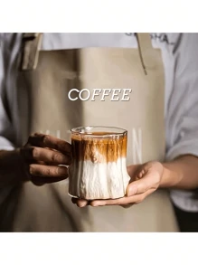 Verre façonné, tasse résistante à la chaleur, tasse à café glacé, tasse à jus, à lait, à thé et autres tasses à boire, ensembles de boissons d'été et d'hiver