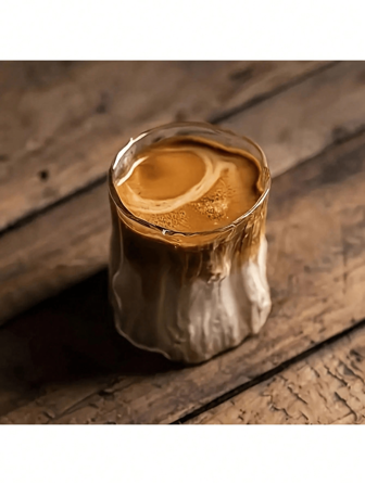 异形玻璃杯耐热杯冰咖啡杯果汁牛奶茶等饮水杯夏冬季饮水套装