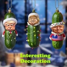 6/10 件猫形圣诞树饰品，各式圣诞树吊坠，猫爱好者家居装饰礼物（款式随机），圣诞节 - 彩色 - 查看 10